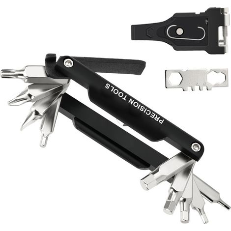 Clés pliantes renforcées avec douille hexagonale longue pour une utilisation à l'arc et à l'aide d'un tournevis plat, pour une utilisation pratique dans la maintenance, la réparation et le bricolage.- (1/5)