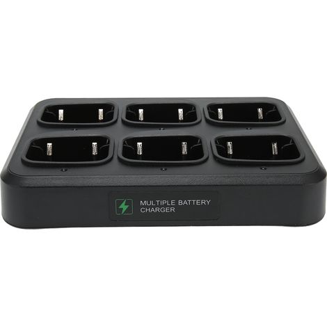 Base de chargement sécurisée pour talkie-walkie 6 voies, chargeur rapide pour radios MD-390, MD-398, MD-368 et MD-580 (1/5)