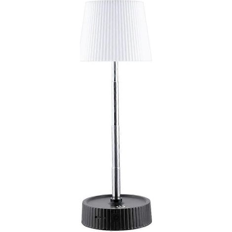 Mini lampe de table solaire, éclairage extérieur pliable, lampe de patio, lampe de balcon rechargeable, veilleuse, lampe de bureau, lampadaire (1/5)