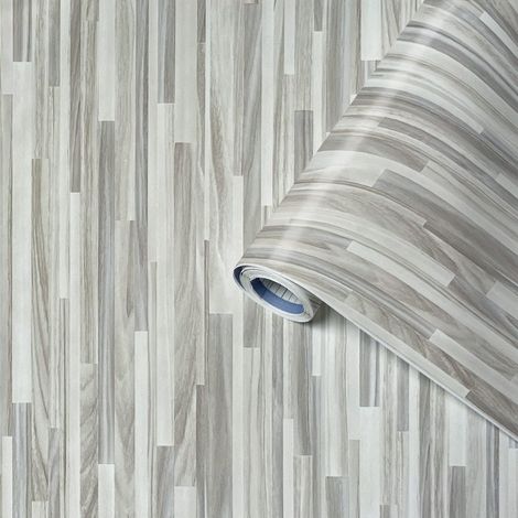Venilia Pellicola Adesiva Perfect Fix, Effetto Legno Parquet Legno, 45cm x 2m, Spessore 150μ, Pellicola autoadesiva per mobili o cucina, carta da parati, PVC senza ftalati, Prodotto in UE (1/4)