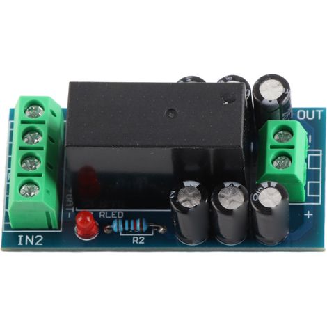 Das Backup-Batterie-Umschaltmodul schaltet bei größeren Stromausfällen automatisch auf Batteriebetrieb (12V 150W) um.