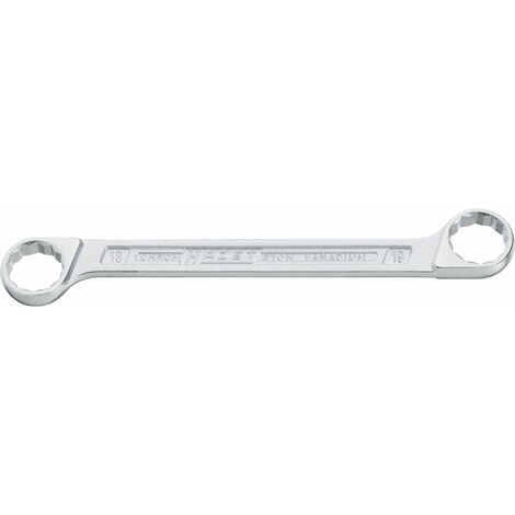 Llave de doble anillo DIN837B 8 x 9 mm Hazet