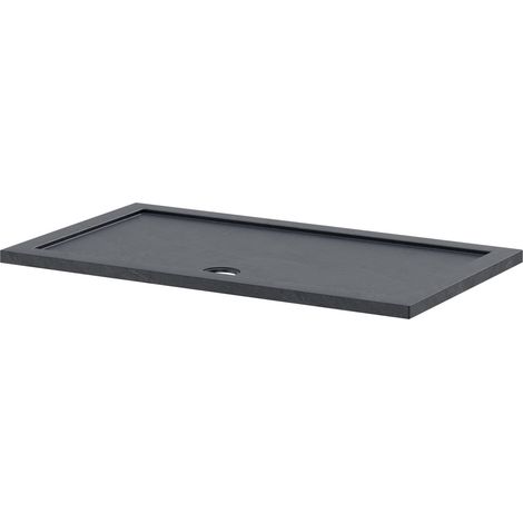 Pearlstone Slate 1400mm x 800mm x 40mm Rectangular Shower Tray (1/4)