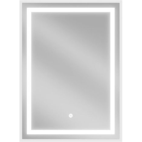 Mexen Miko espejo de baño retroiluminado 50 x 70 cm, LED 6000K, antivaho - 9819-050-070-611-00 (1/5)