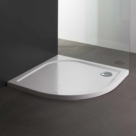 Piatto Doccia Semicircolare 80 Cm In Resina Sottile  Klio