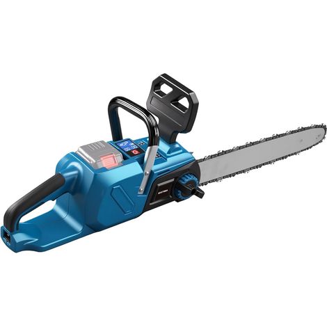 Tronçonneuse sans fil de 45,7 cm pour batterie 40 V (sans batterie), tronçonneuse sans balais 1600 W avec lubrification automatique de la chaîne et affichage LCD, pour bois, sécateur d'élagage (1/5)
