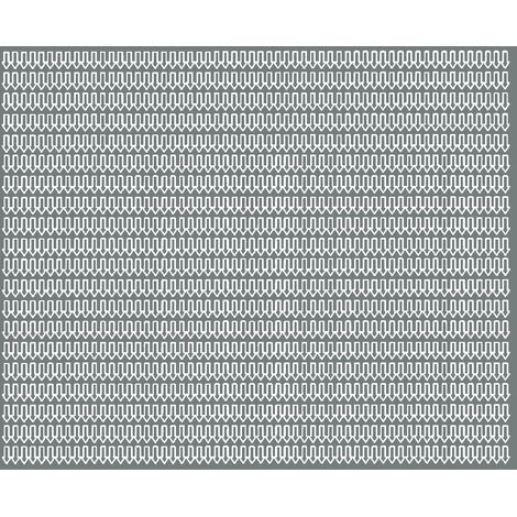 Adesivi a forma di freccia 4x8 mm, 1160 pezzi, grigio opaco.