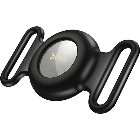 Localisateur de Collier - HOKO - E91C - Compatible Apple Find My - Noir - Pile CR2032, 9-12 mois