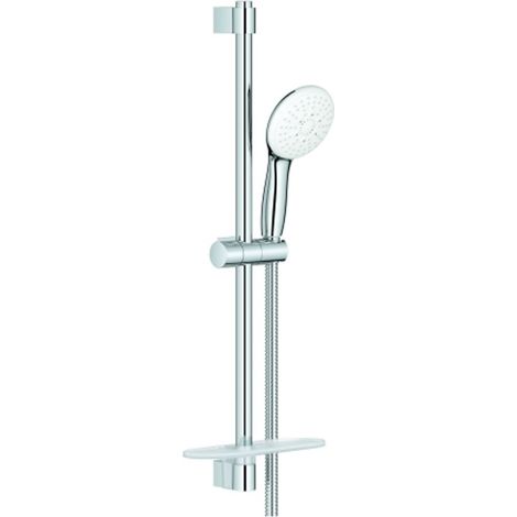 GROHE Brausestangenset Tempesta 110 269183 600mm 3 Strahl Ablage WS chrom, 26918003