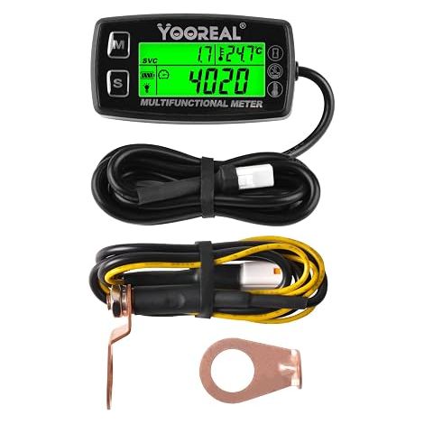 Engine temperature gauge, TEMP meter, tachometer (1/5)