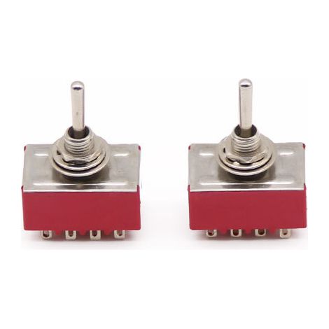 Red MTS-402/MTS-403 toggle switch/handle switch (50 pieces per carton) (1/4)