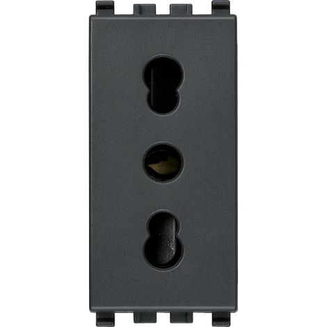 VIMAR - 20203 Prise 2P+T 16A P17/11, grise
