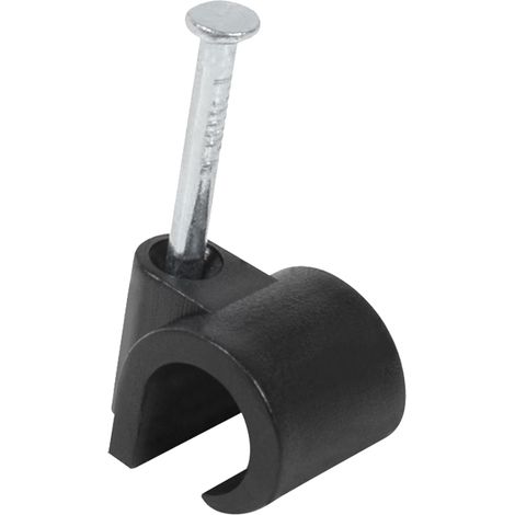 DEBFLEX - ATTACHE FILS Ø 8 A 12 MM NOIR SACHET DE 100 - 700415 (1/5)