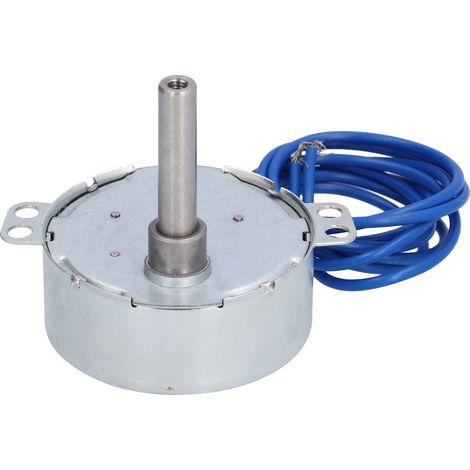 Lot de 2 moteurs synchrones mini 5-6 tr/min basse vitesse 4 W rotation horaire AC100-127 V TYC (1/5)