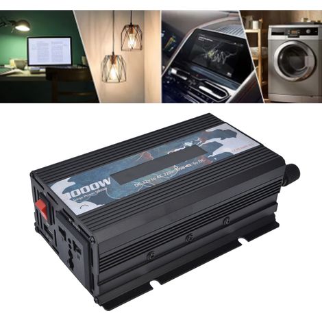 300-W-Smart-Wechselrichter mit Display (Schwarz) (1/5)