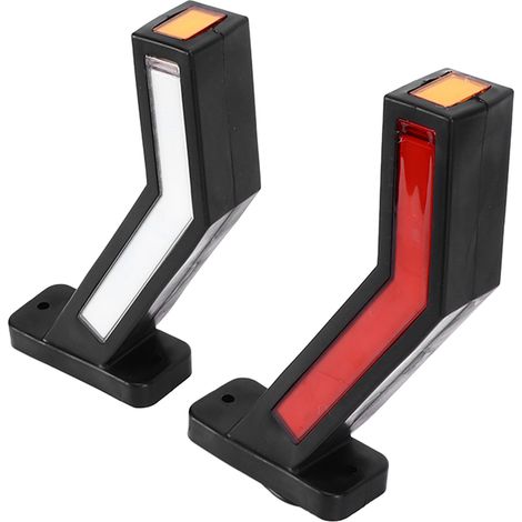 Feux de position LED 2 pièces IP67 Étanche 12-24V Clignotant Universel pour Camion Remorque Bateau (1/5)