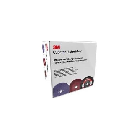 3M CUBITRON 3 1182C DISCO DE FIBRA, 115 MM, XO-RD DISC AND FIBRE DISC RIBBED BUP - 3M -