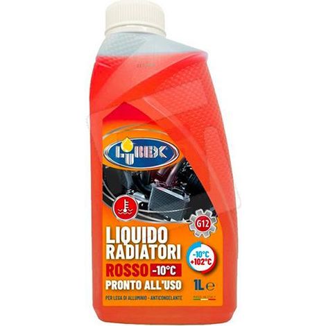 LIQUIDO RADIATORE ANTIGELO ROSSO -10 LT 1