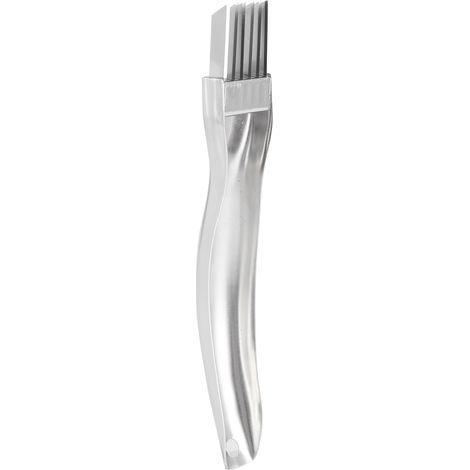 Coupe-oignons avec couvercle, râpe à oignons verts en acier inoxydable, accessoire de cuisine (1/5)