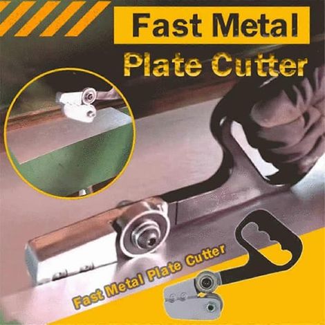 Ecleanfy - Coupe-tôle rapide pour la découpe de tôles, de matériaux durs et autres feuilles d'aluminium fines (voir illustration). (1/5)