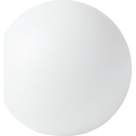 Lampada a sfera LED per esterni 26 cm in materiale sintetico impermeabile con telecomando bianco Jocoy (1/5)