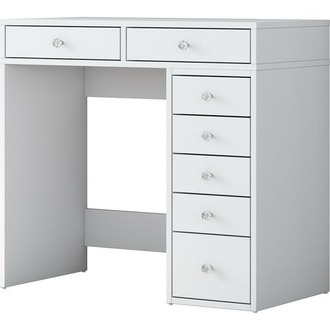 Coiffeuse avec tiroirs et plateau de rangement Breeze (1/5)