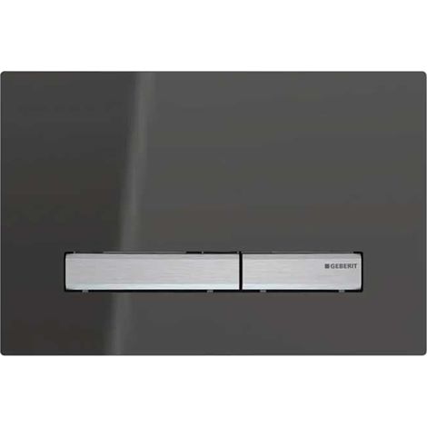 Geberit Sigma50 - Placca di comando dello scarico, vetro specchio fumé 115.788.SD.2