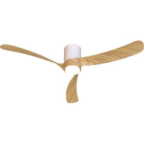 Ventilateur, NEMO II L - Ventilateur plafond LED Bois en Metal, MANTRA