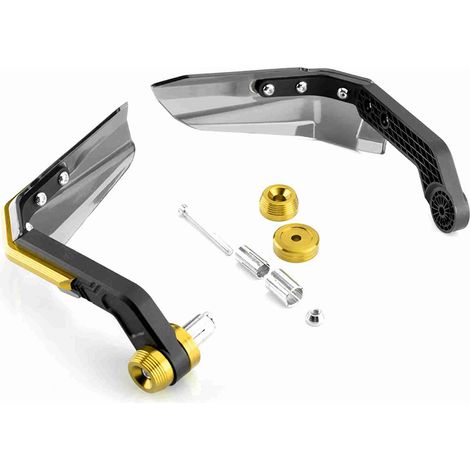 Paramani per moto, paramani anodizzati per moto, protezione antivento universale per manubri da 7/8'', 1 paio. (1/4)
