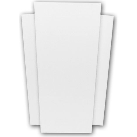 Byblos revestimiento para estantería 155005 Profhome Elemento decorativo estilo Neoclasicismo blanco