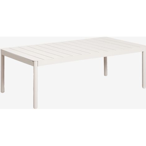 Tavolino da giardino rettangolare 110x60 cm in alluminio Boleni SKLUM            