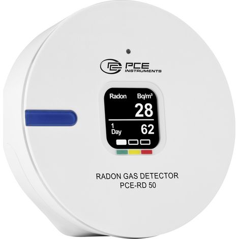 PCE Instruments PCE-RD 50 Radon Detektor für Innenräume 0..9999 Bq/m³ Zuverlässige Messwerte in 1 (1/5)