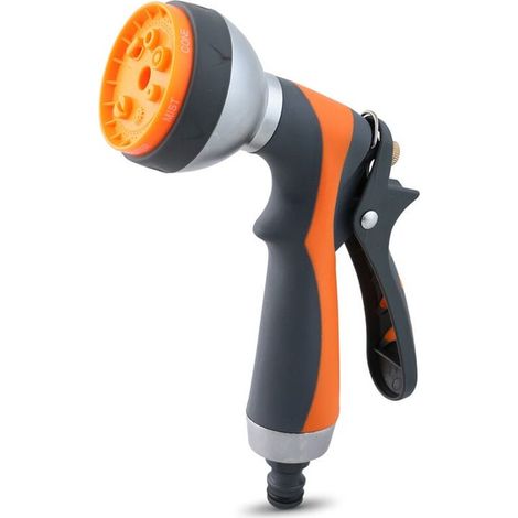 Arroseur akhuo irrigation 7 réglages orange 12 cm (1/2)
