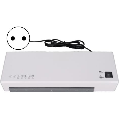 Lamifieuse Portable A4 9in Rapide Chaud Froid Machine à Plastifier avec Bouton Anti-Blocage ABS pour Bureau Maison École (1/5)
