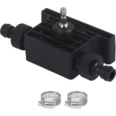 Pompe à Forage électrique Compacte, Pompe de Transfert d' Portable avec Boîtier en Plastique d'ingénierie, Entrée et Prise Amovibles, Facile à Utiliser avec Un Exercice électrique,.