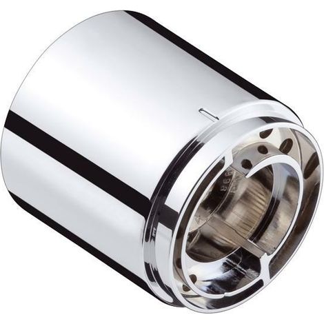 Hansgrohe Anschlaghülse für Thermostat DN 15 / DN 20, Chrom, 95032000 (1/2)
