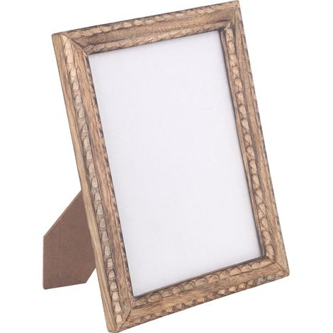 Cornice decorativa per foto da parete e da tavolo, design etnico, ideale come regalo, supporto verticale e orizzontale