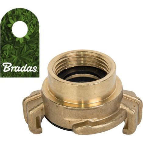 Connecteur à griffe Geka GW 1/2" Quick Brass BR-GK110 Bradas 4702 (1/3)