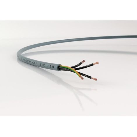LAPP ÖLFLEX® CLASSIC 110 Steuerleitung 3 x 1.5 mm² Grau 1119903/100 100 m (1/5)