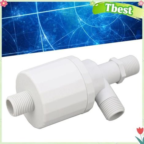 Tbest Vanne à flotteur Vanne de Natation DN15 1/2 Pouces, Vanne de Contrôle Automatique de l'eau, PA66 de qualité auto valve (1/5)