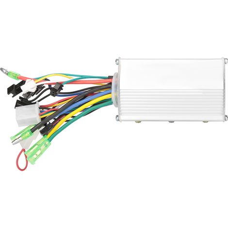 Centralina di controllo per motore di bici elettrica, robusta e universale, senza spazzole, 36V/48V 350W per bicicletta. (1/5)