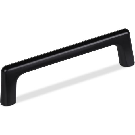Möbelgriff Bügelgriff BLACKLINE III BA 96 mm schwarz matt inkl. Schrauben, 1 Stück (1/4)