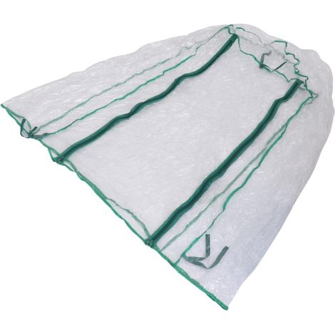 CCYKXAGreen PVC Frost Protection Cover for Plants, Protects Against Birds and Retains Moisture, for Garden, Protective Cover for Young Plants and Roses (1/5)