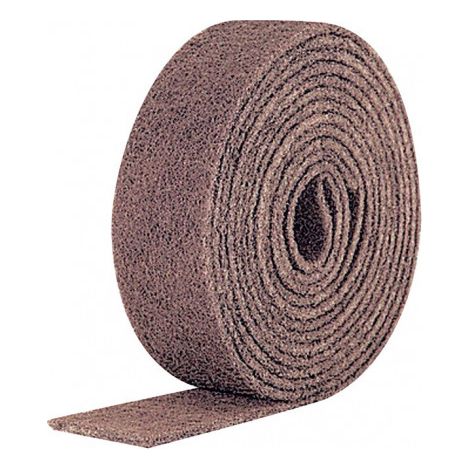 Rouleau abrasif non-tissé CF-RL L.10m L.100mm very fine rouge 10m/RL 3M
