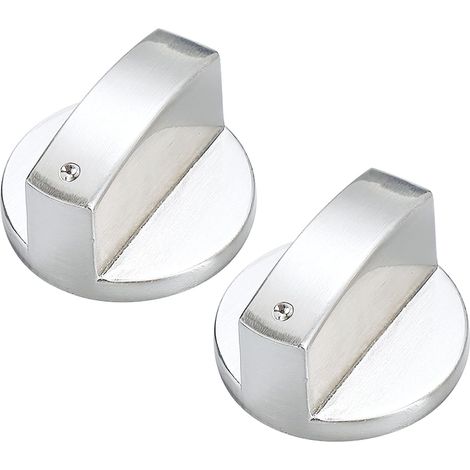 Stück Gasregler, Universalregler, Gasherdregler, Metallregler, für Gasherde und Kochfelder (Silber)
