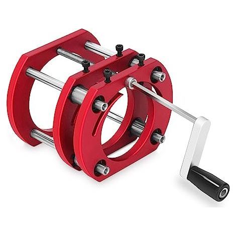 Ascenseur de Routeur Levage, Base Élévatrice de Table de Toupie, Base de Levage de Routeur en Alliage d'Aluminium Acier Inoxydable Système de Levage de Table de Routeur à 4 Mâchoires (1/5)