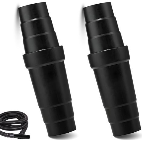 Adattatore riduttore per aspirapolvere da 31,5-45 mm, adattatore per tubo flessibile in ABS a 7 strati, adattatore di aspirazione universale per aspirapolvere e tubi flessibili. (1/5)