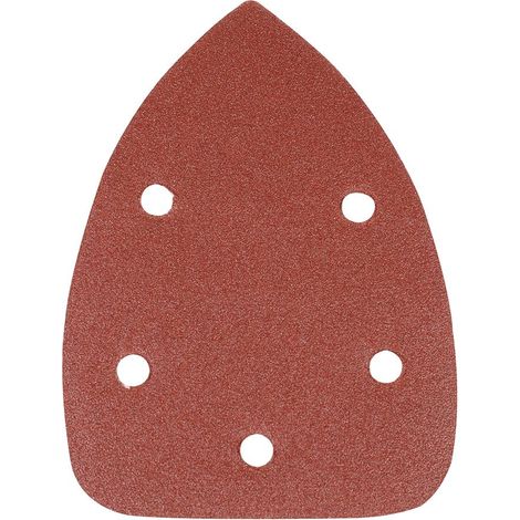 Delta-Klettschleifblätter, 140 mm, 10er-Pckg. 120er-Körnung