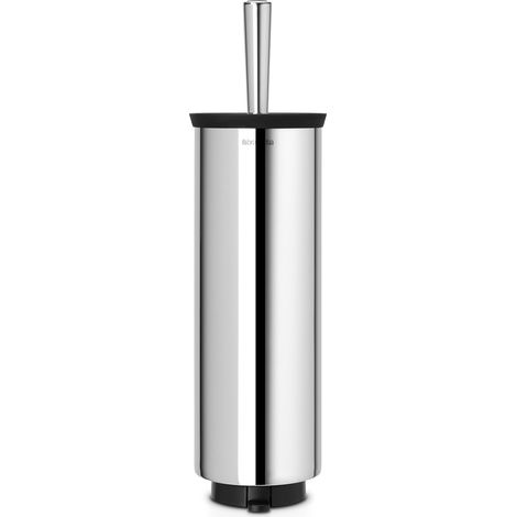 Brabantia Profile Bagno Portascopino WC, Inox Lucido (1/4)