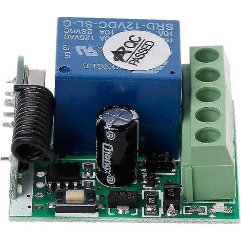Drahtloser Fernbedienungsschalter für 12V DC-Modul, universeller Transceiver (1/4)